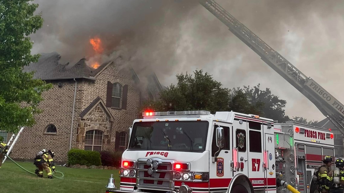 Fire in Frisco Today: Emergency Crews Battle Large Structure Blaze as Residents Near Main Street Are Advised to Avoid the Impacted Area
